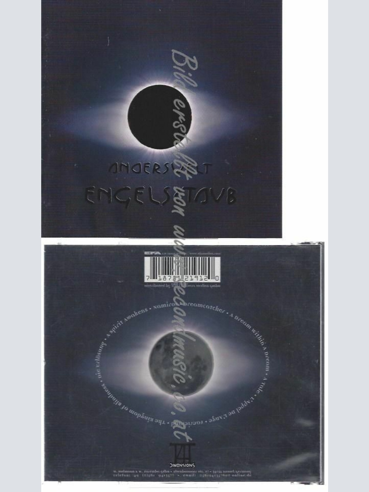 CD--ENGELSSTAUB--    ANDERSWELT