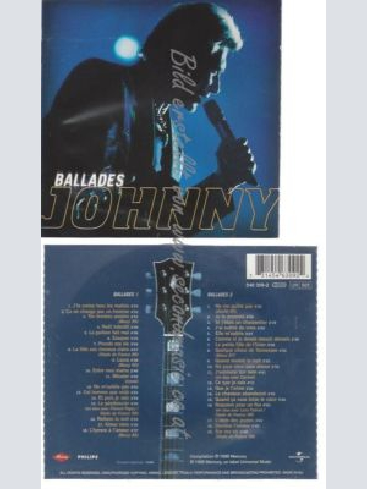 CD--HALLYDAY JOHNNY--    BALLADES VOL.& |