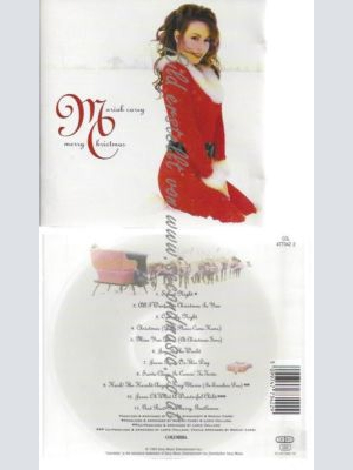 CD--MARIAH CAREY--    MERRY CHRISTMAS