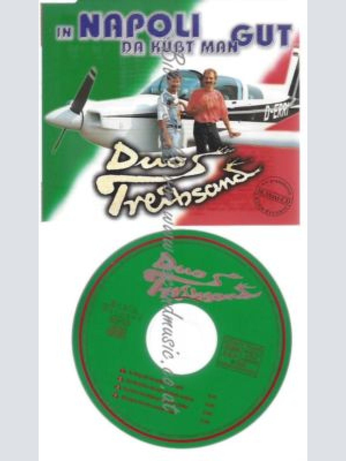 CD--DUO TREIBSAND      IN NAPOLI DA KÜSST MAN GUT