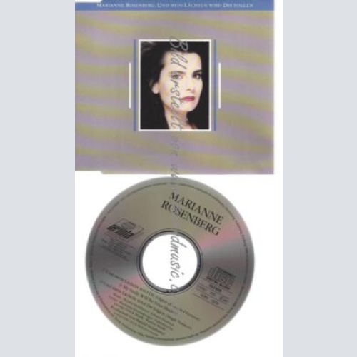 CD--MARIANNE ROSENBERG --UND MEIN LÄCHELN WIRD DIR FOLGEN