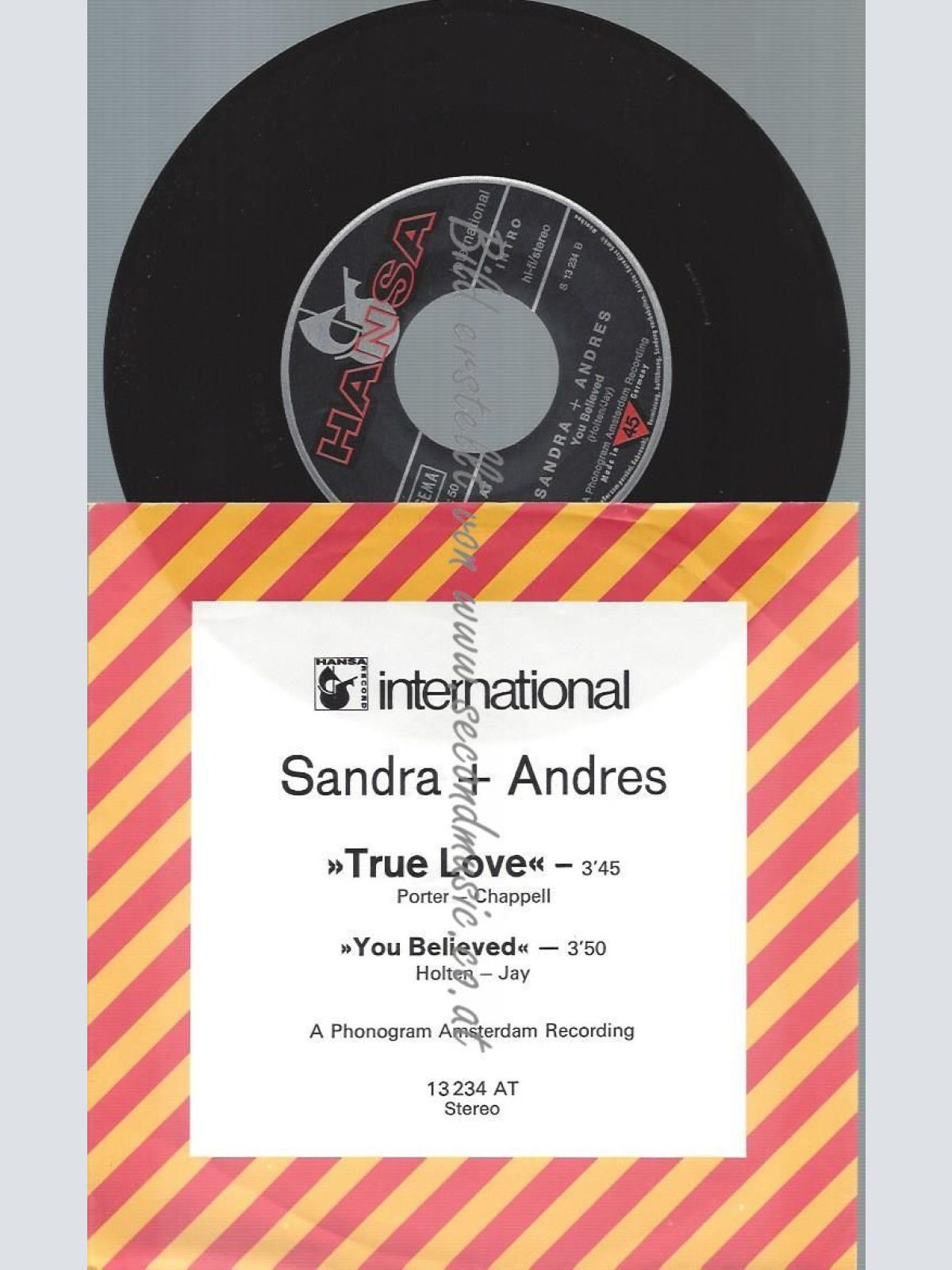 7"   Sandra + Andres  What Do I Do