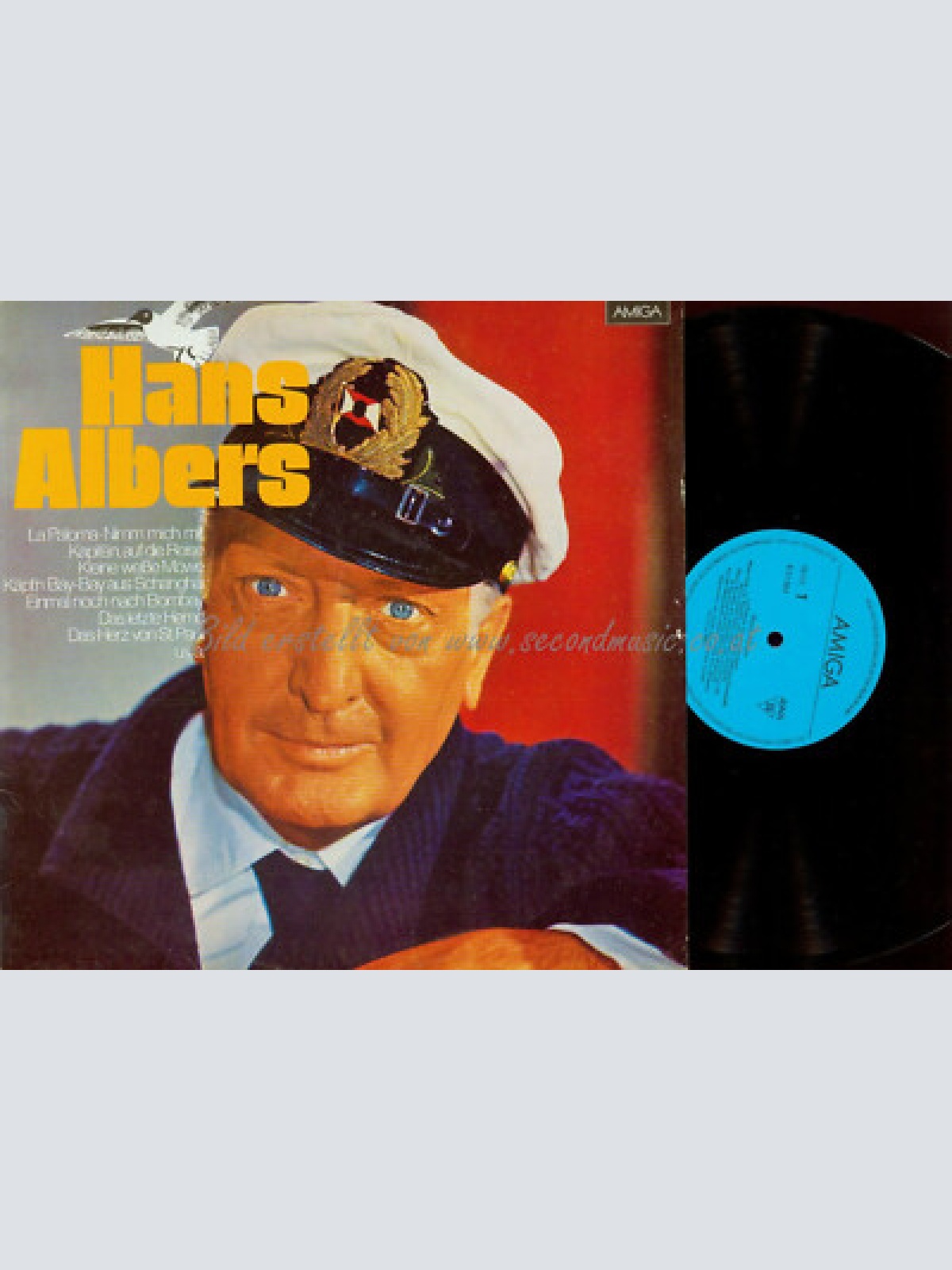 LP--  Hans Albers  Hans Albers  -- Amiga