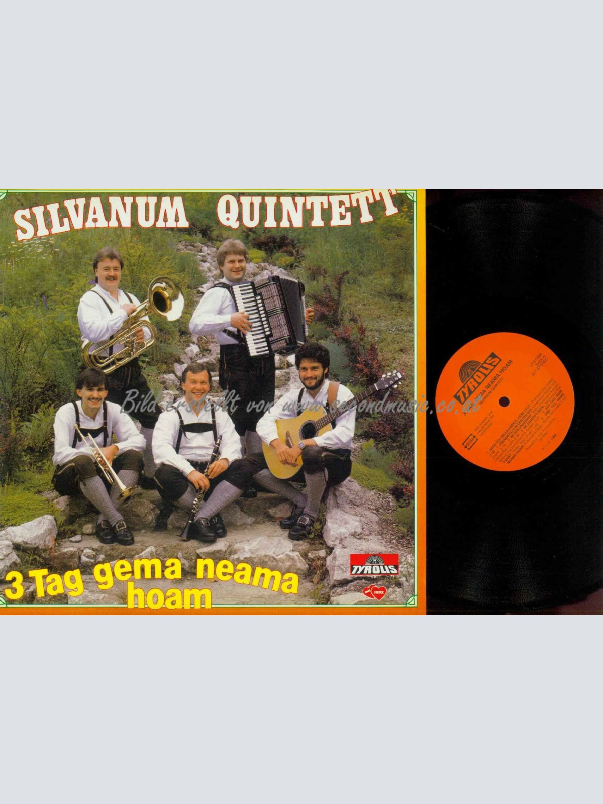 LP--  Silvanum Quintett-- 3 Tag gema neama hoam   / NM /