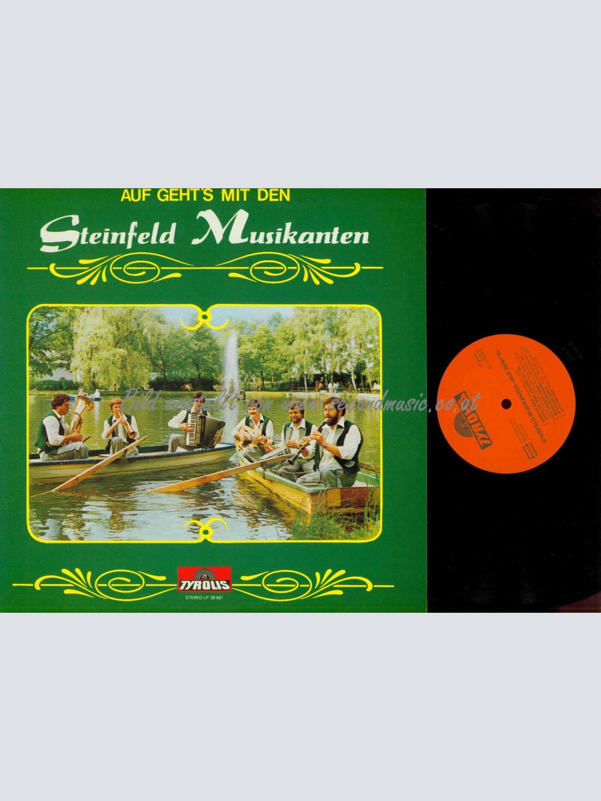 LP--  Steinfeld Musikanten  -- Auf gehts mit den    / NM /