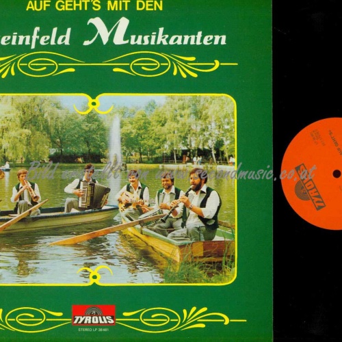 LP--  Steinfeld Musikanten  -- Auf gehts mit den    / NM /