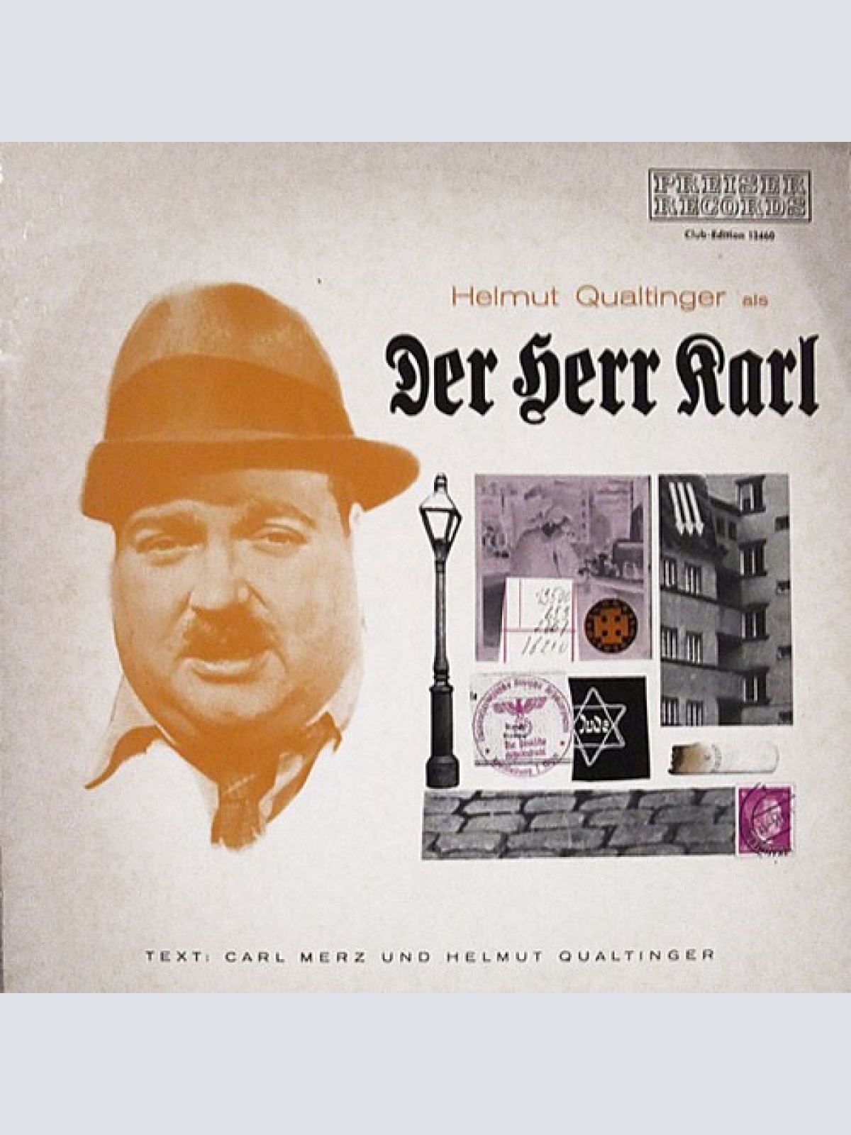 LP, Album, Club, RP Helmut Qualtinger - Der Herr Karl