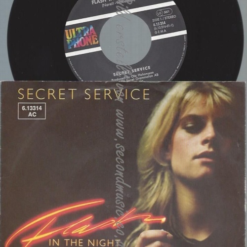 7"   Secret Service  Flash In The Night