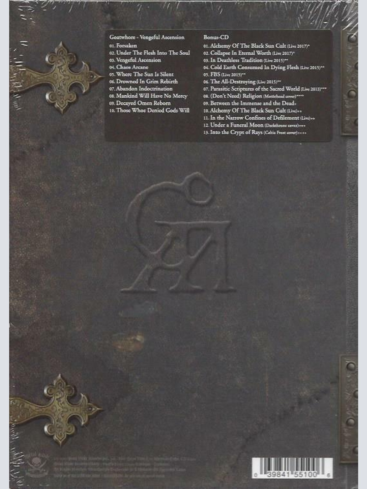 CD-- Goatwhore  Vengeful Ascension