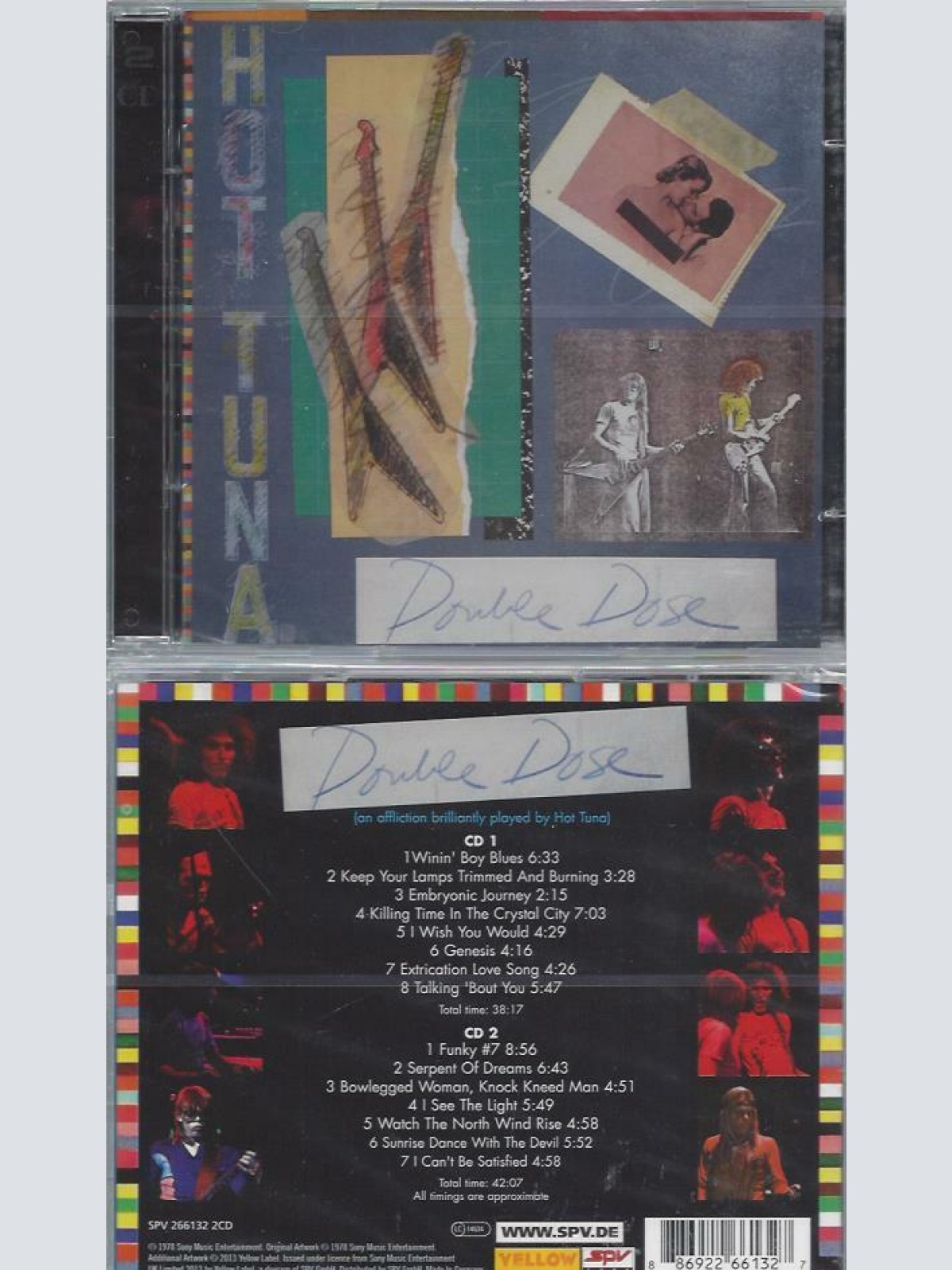 CD-- Hot Tuna – Double Dose