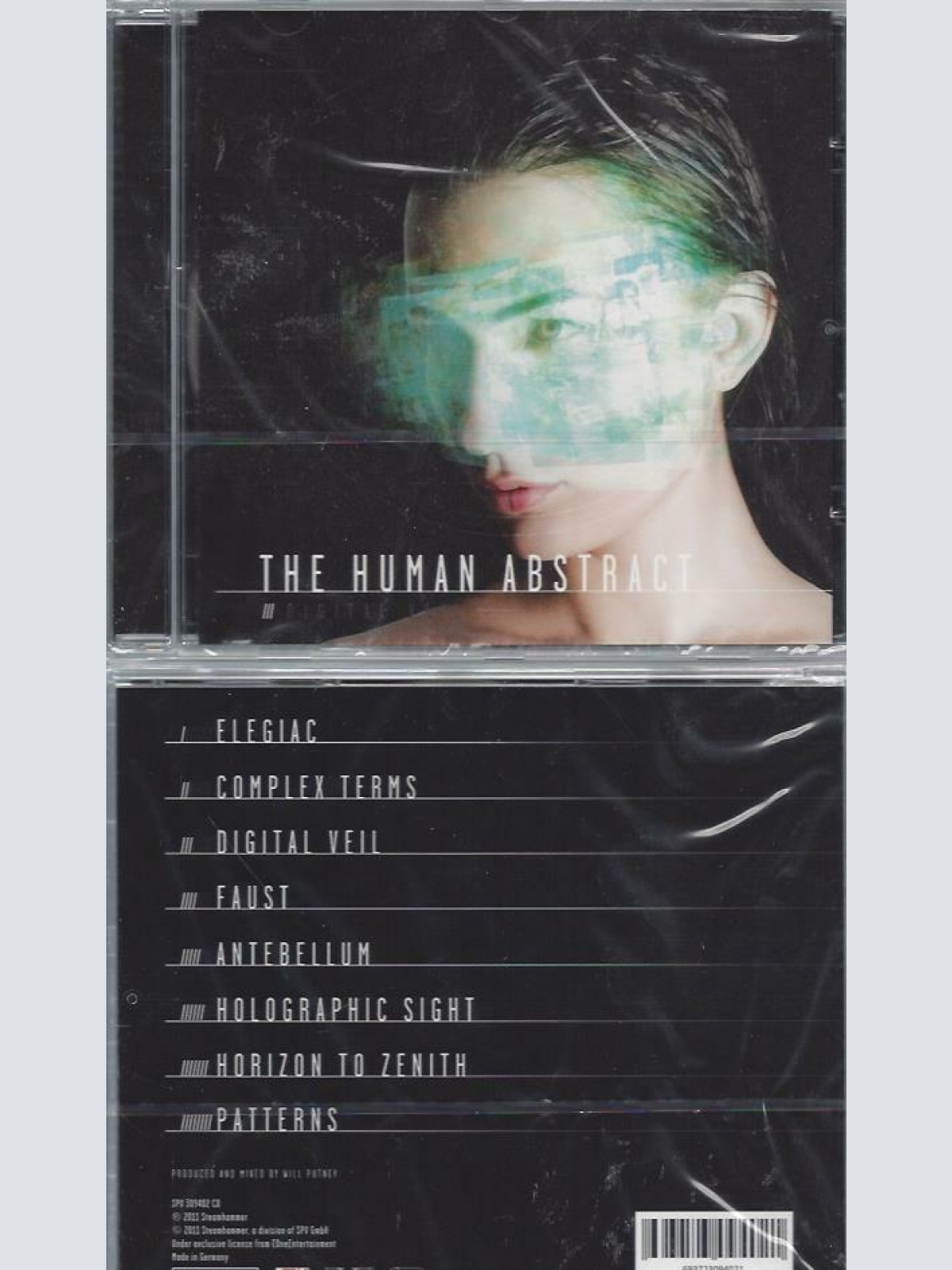 CD--   The Human Abstract  Digital Veil