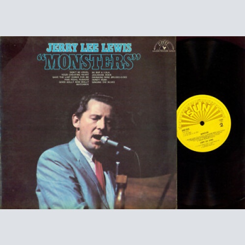 LP--Jerry Lee Lewis – Monsters