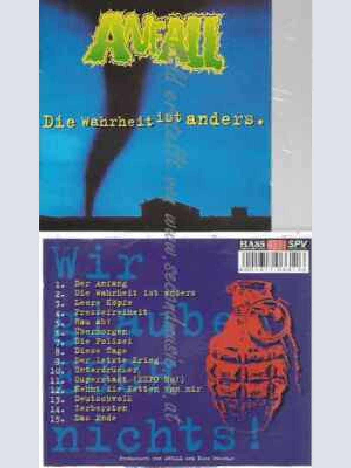 CD--ANFALL | --DIE WAHRHEIT IST ANDERS