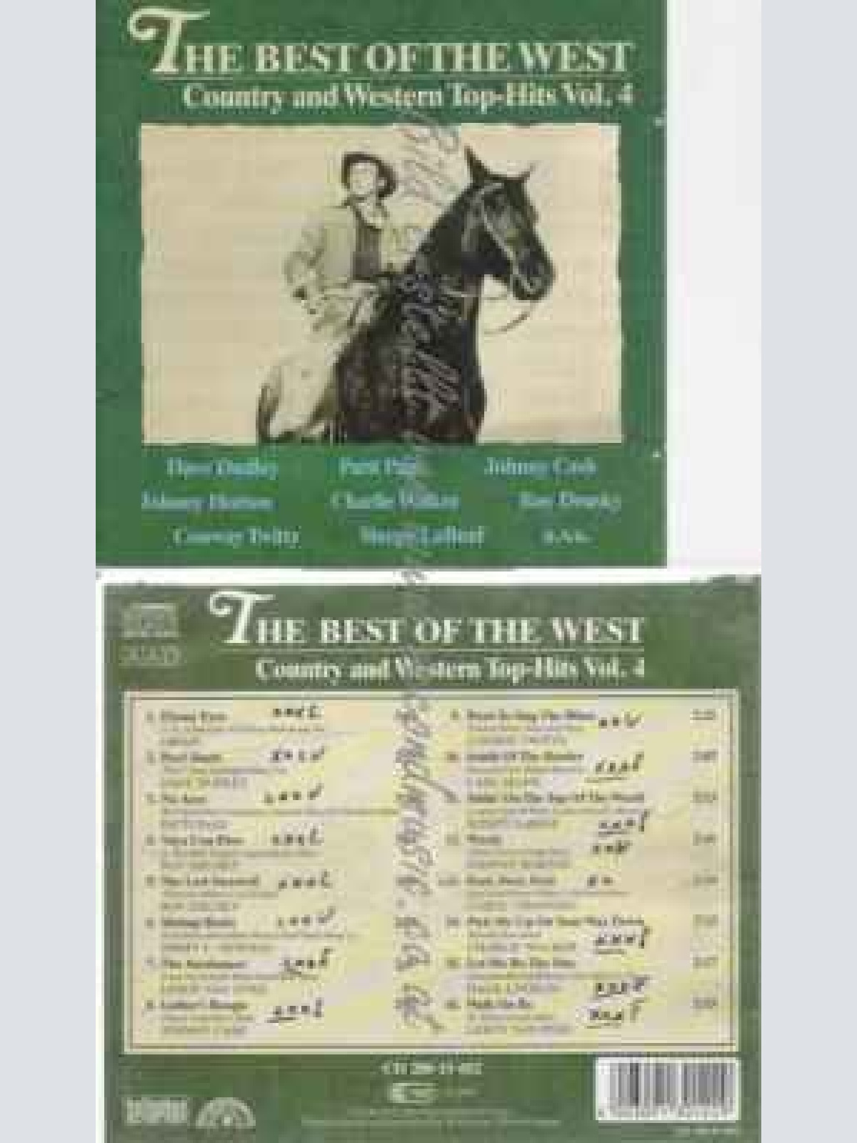 CD--VARIOUS | --THE BEST OF THE WEST VOL.4