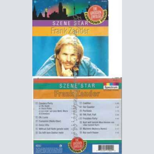 CD--FRANK ZANDER | --SZENE,ZANDER