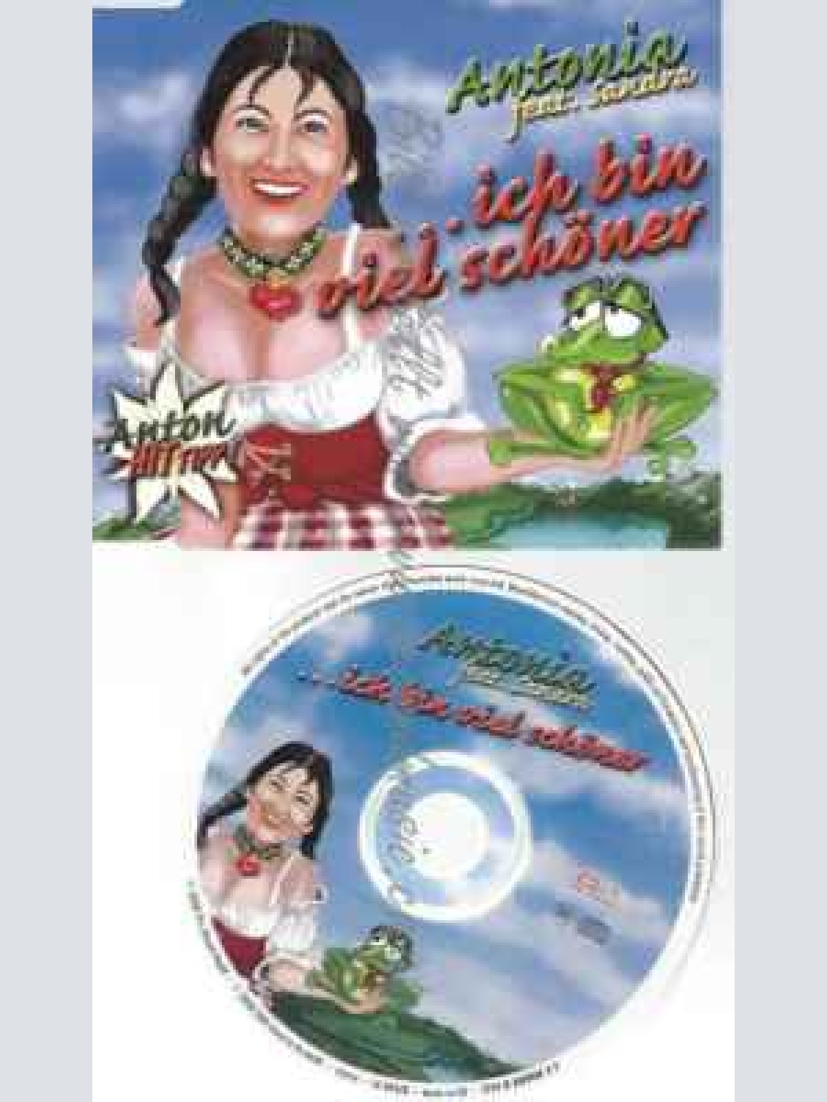 CD--ANTONIA FEAT.SANDRA | --ICH BIN VIEL SCHOENER...