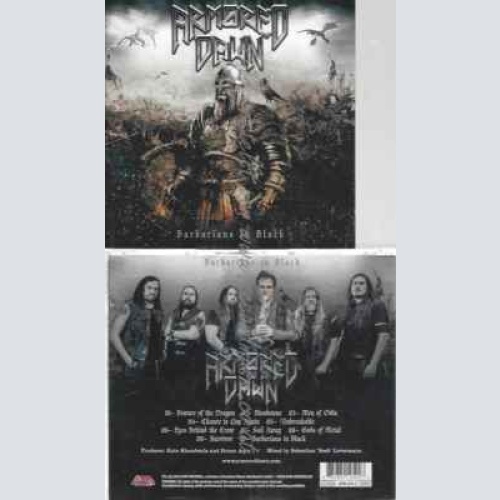 CD--ARMORED DAWN | --BARBARIANS IN BLACK