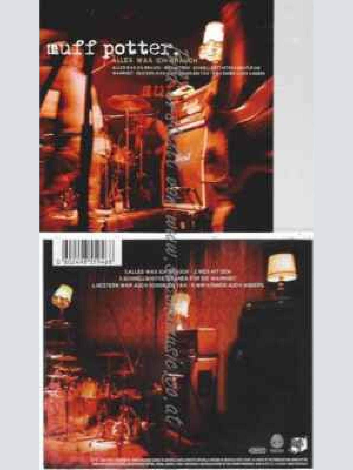 CD--MUFF POTTER | --ALLES WAS ICH BRAUCH (EP)