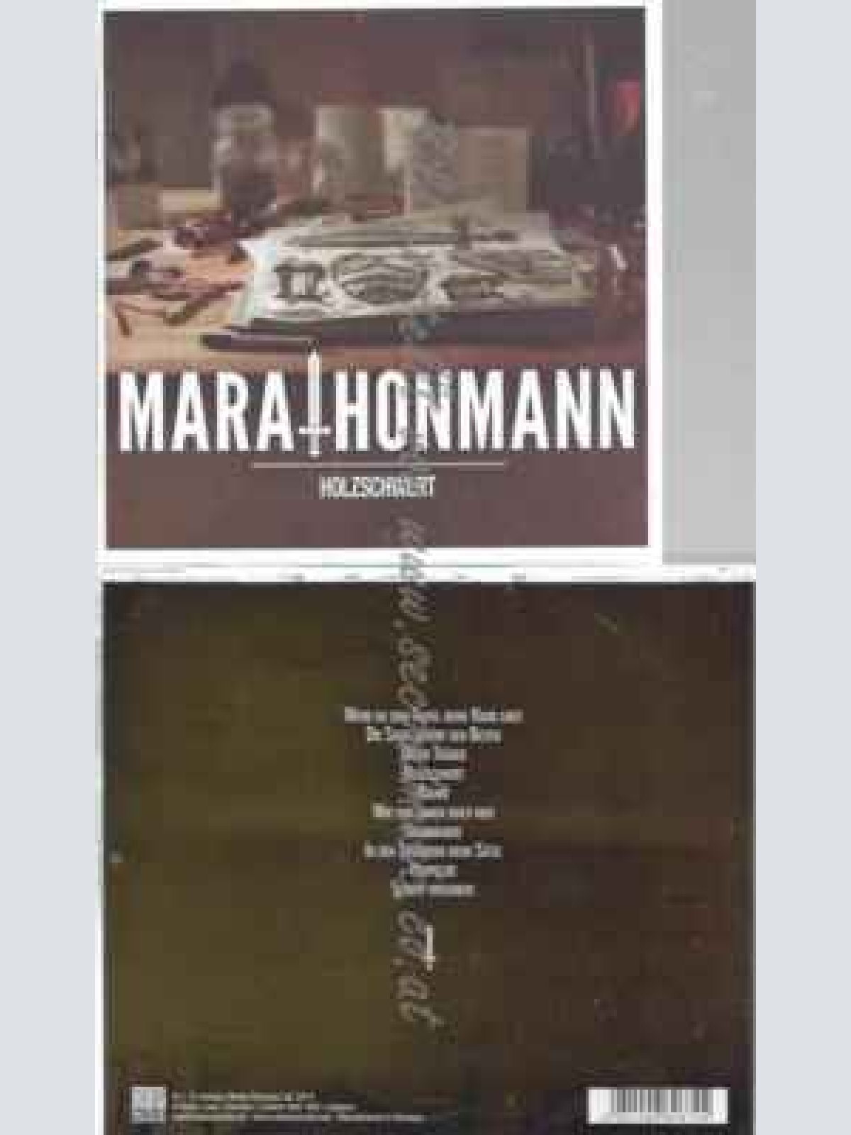 CD--MARATHONMANN | --HOLZSCHWERT