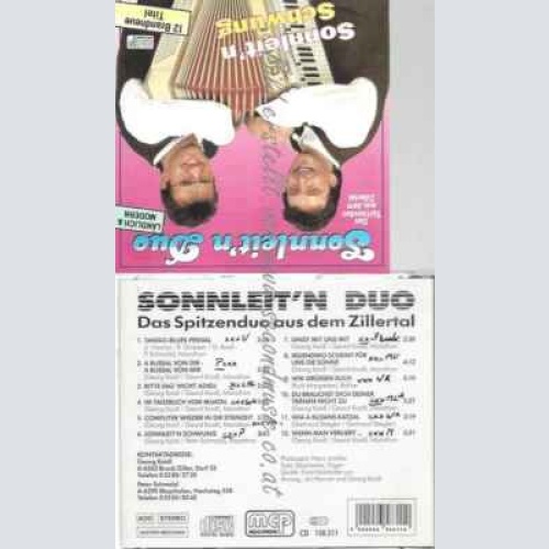 CD--SONNLEIT`N DUO--SONNLEIT`N DUO- DAS SPITZENDUO AUS DEM ZILLERTAL