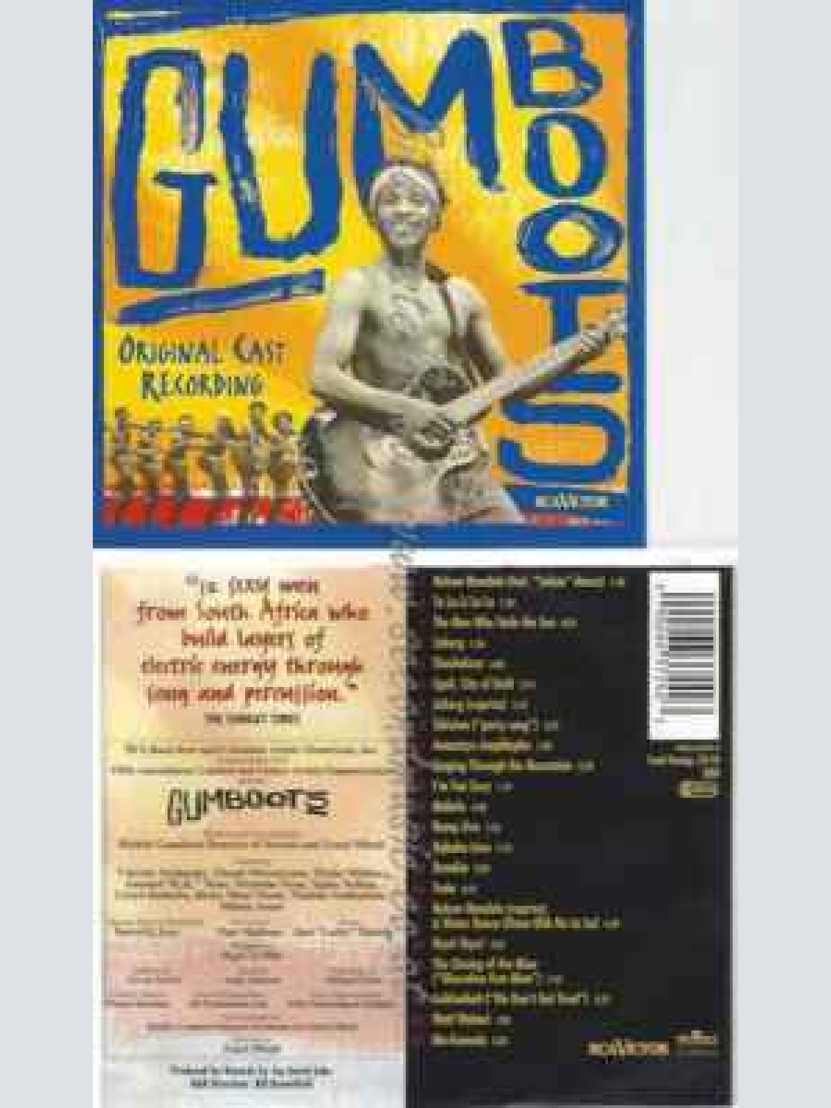 CD--MUSICAL, ORIGINAL CAST, ET AL. | --GUMBOOTS