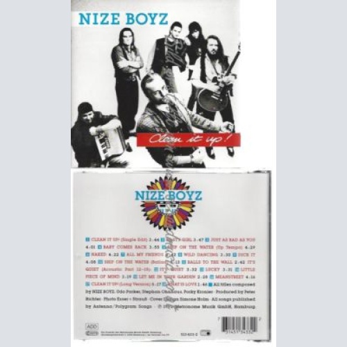 CD--NIZE BOYZ--    CLEAN IT UP --