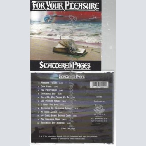 CD--FOR YOUR PLEASURE--    SCATTERED PAGES -UK -