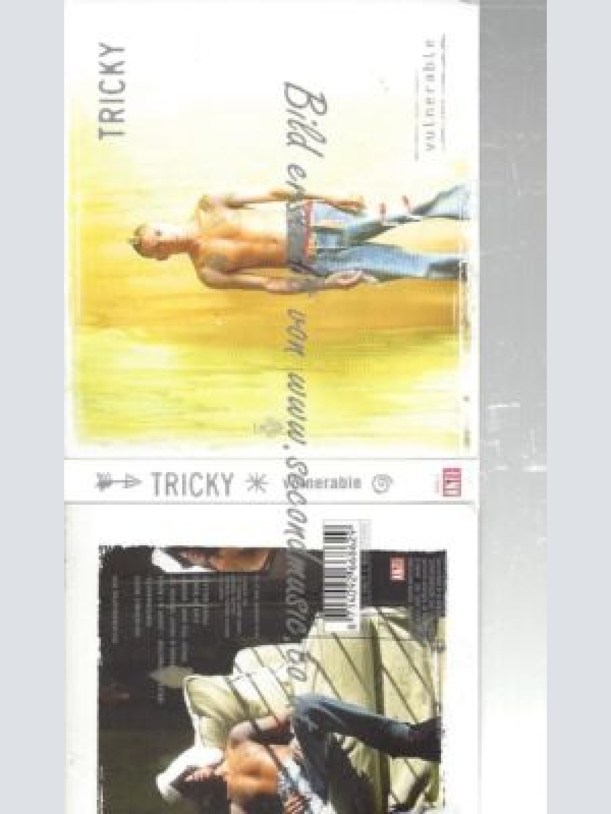 CD--TRICKY--    VULNERABLE -LIMITED EDITION CD + DVD- | CD+DVD
