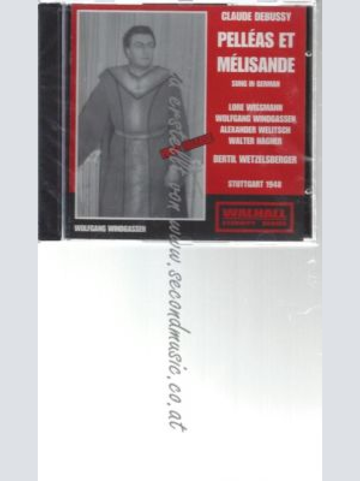 CD--JOSEF DÜNNWALD--    DEBUSSY: PELLÉAS ET MÉLISANDE -