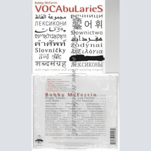 CD-- Bobby McFerrin – Vocabularies