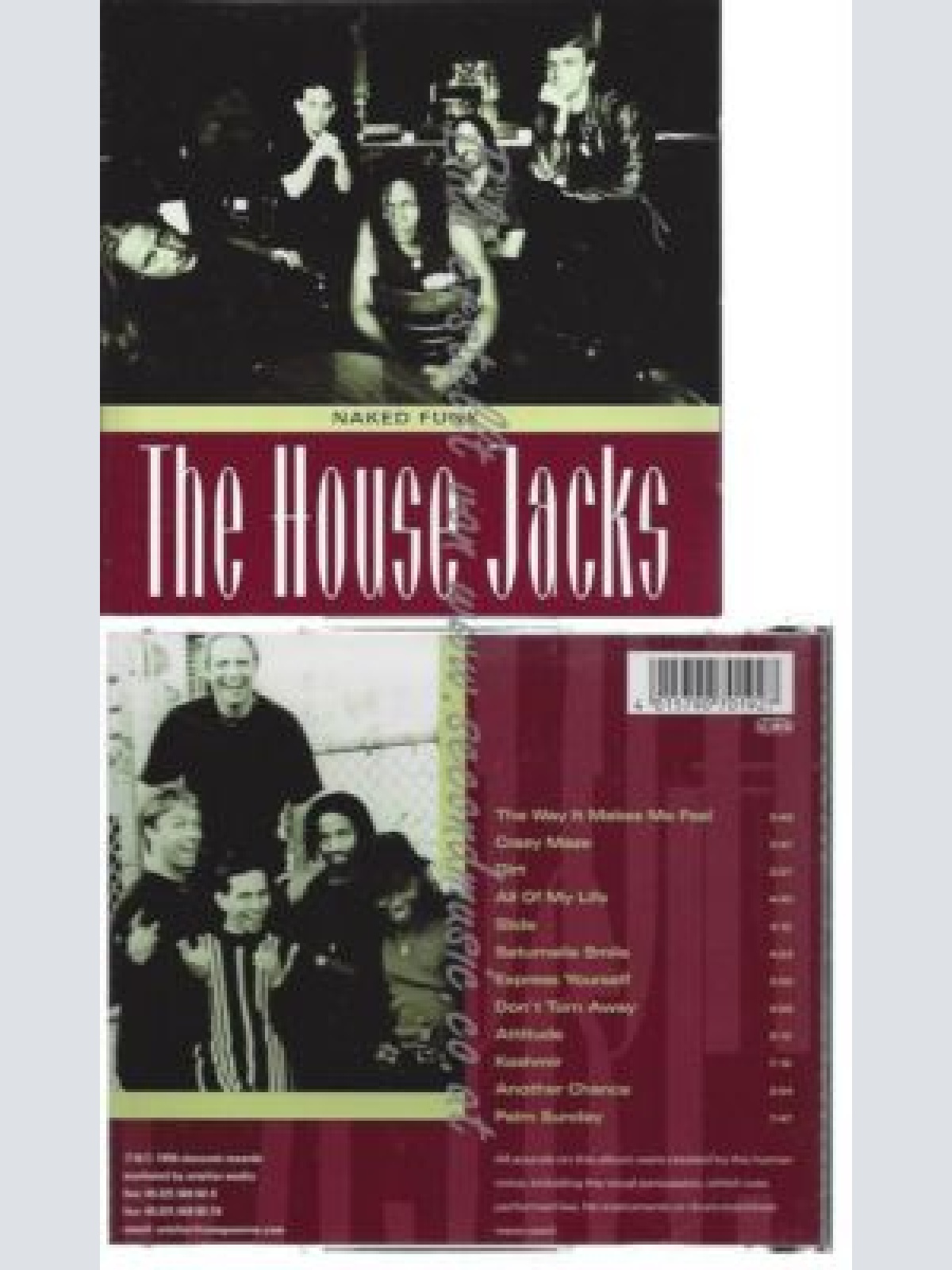 CD--Naked Funk The House Jacks