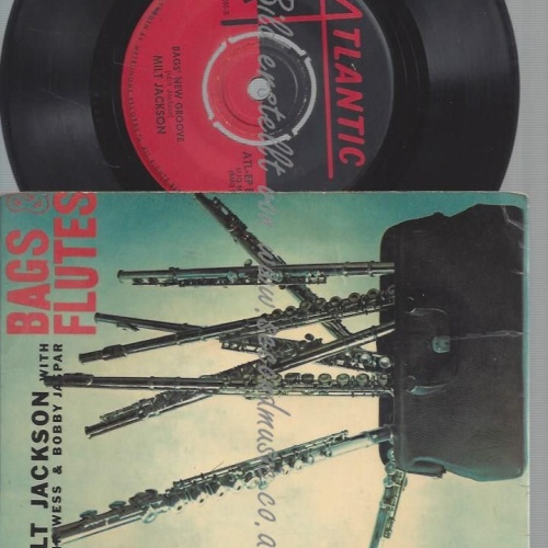 7"  Milt Jackson With Frank Wess & Bobby Jaspar  Bags & Flutes