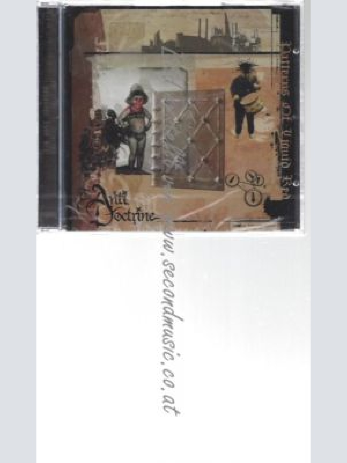 CD--THE ANTI DOCTRINE--    PATTERNS OF LIQUID RED