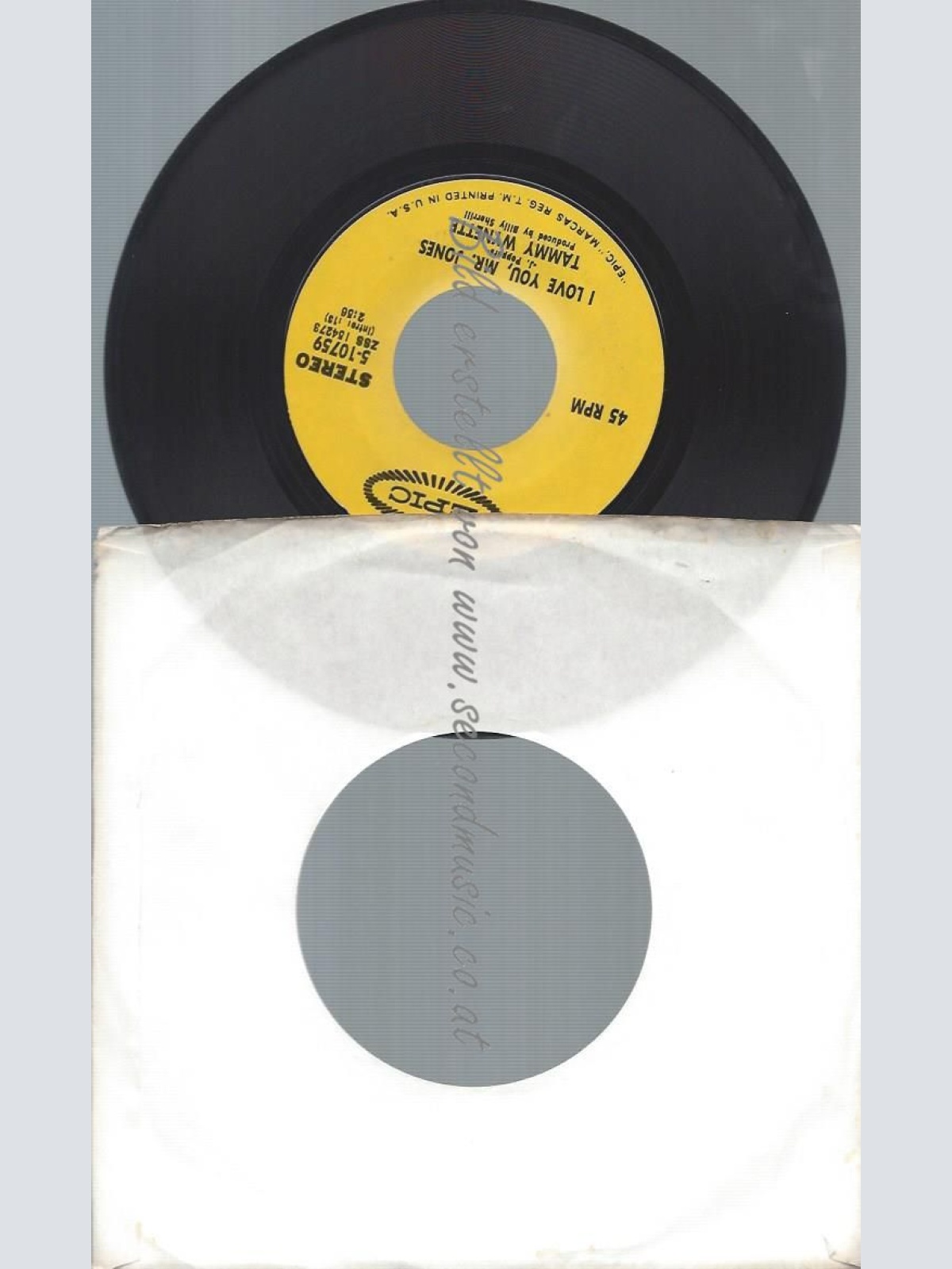 7"   Tammy Wynette  Good Lovin