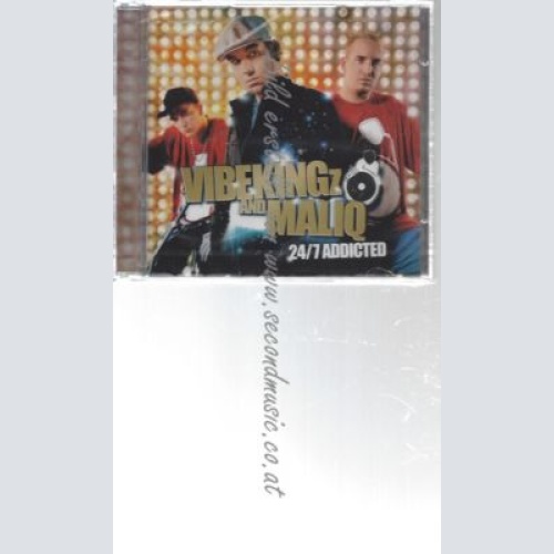 CD-- 24/7 ADDICTED    / VIBEKINGZ & MALIQ--