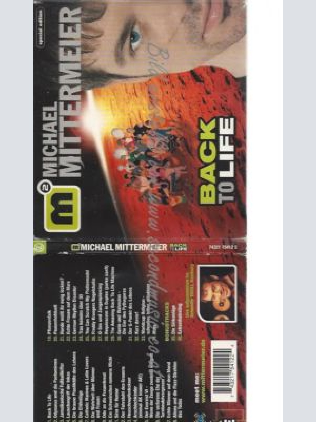 CD--MICHAEL MITTERMEIER--    BACK TO LIFE -