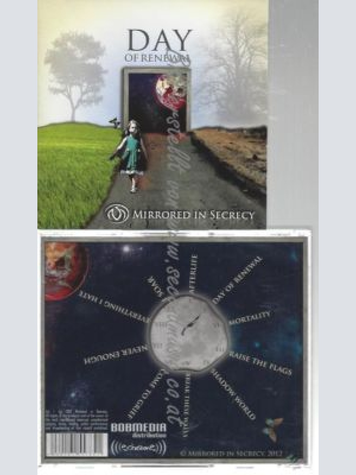 CD--MIRRORED IN SECRECY--    DAY OF RENEWAL