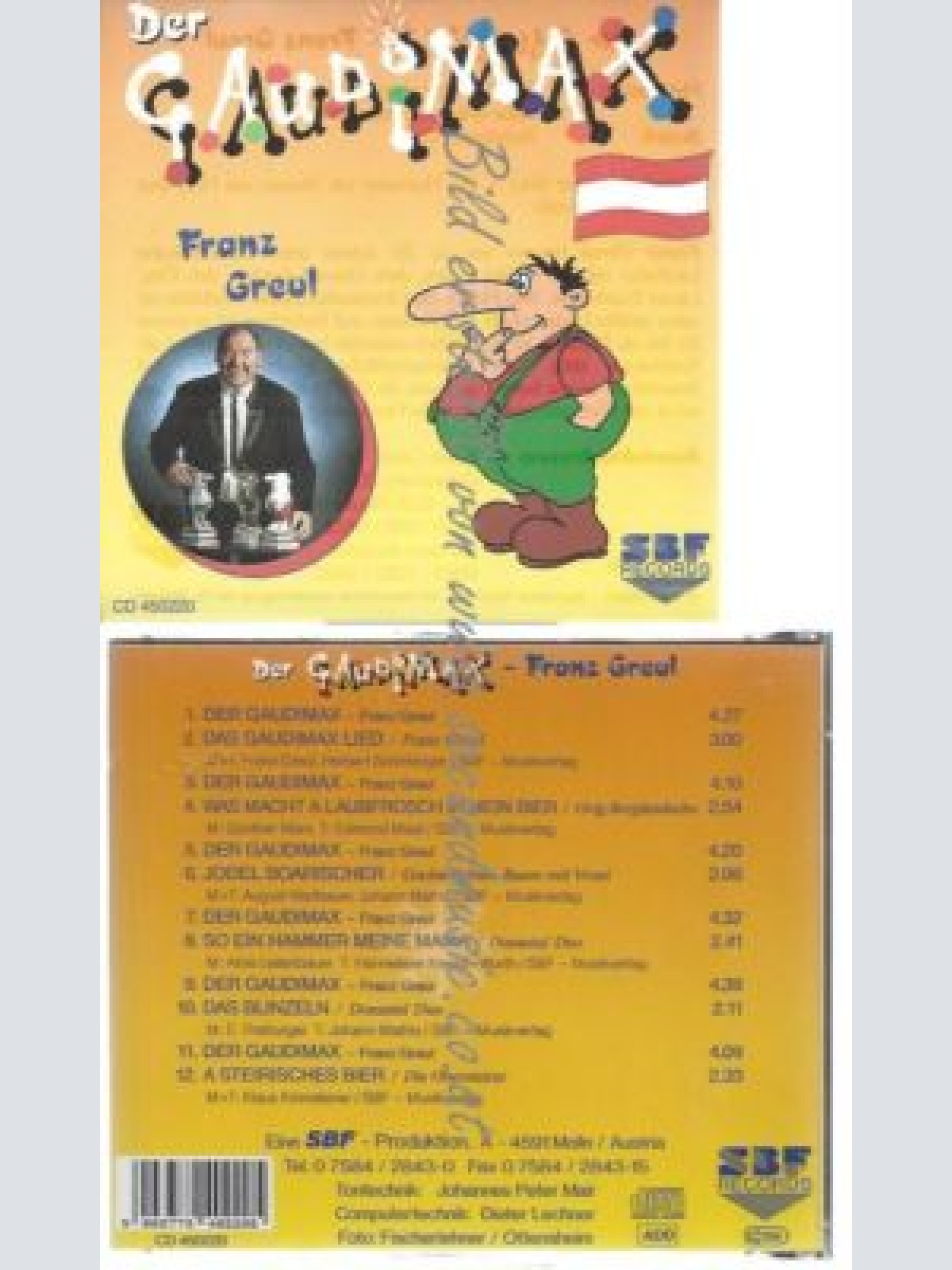 CD--GREUL,FRANZ--    GAUDIMAX