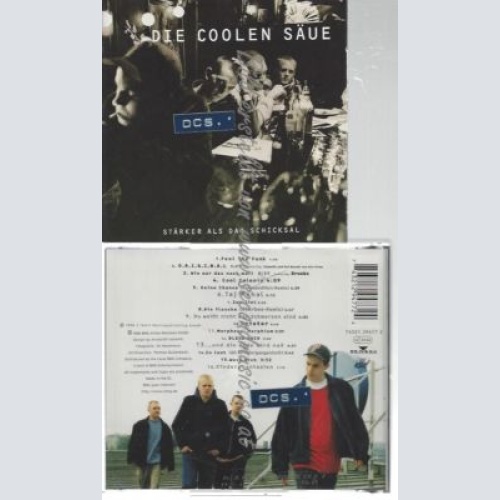 CD--DIE COOLEN SAEUE--    STÄRKER ALS DAS SCHICKSAL