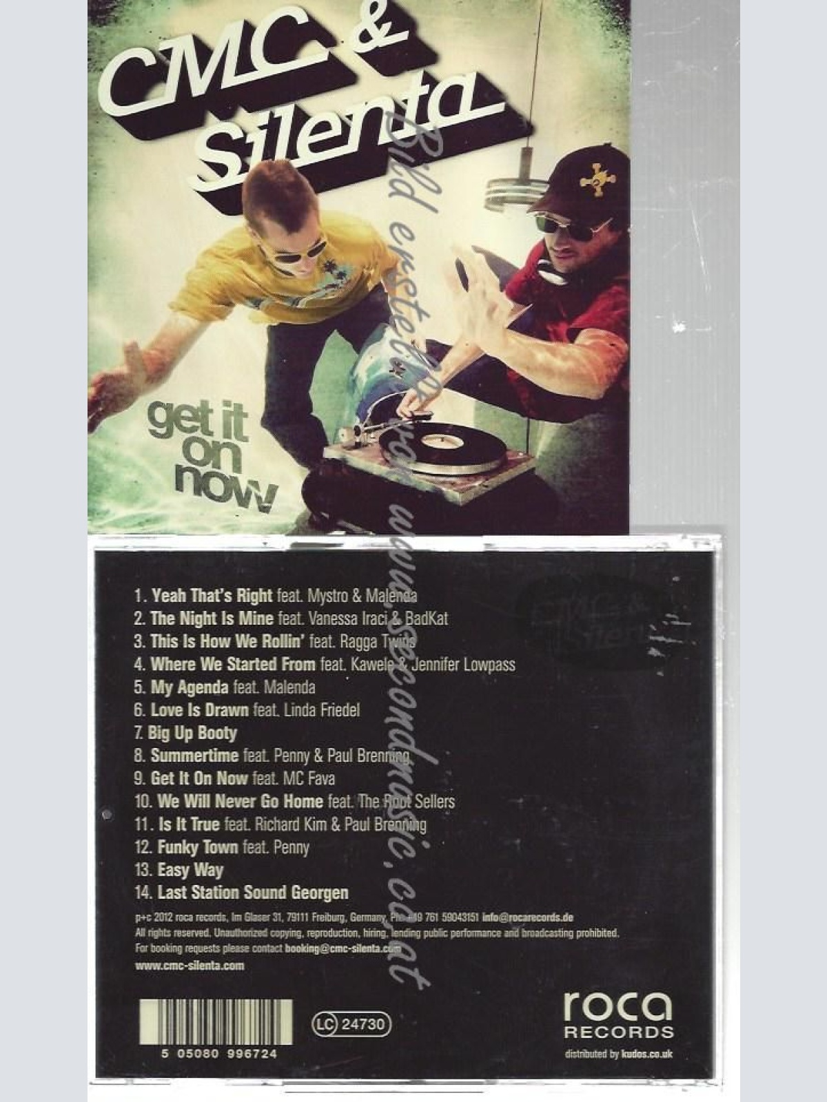 CD--CMC & SILENTA--    GET IT ON NOW [EXPLICIT]