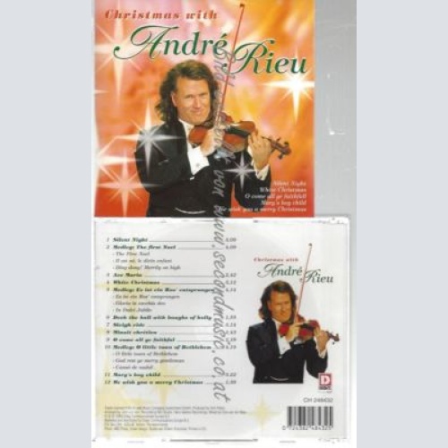 CD--RIEU,ANDRÉ--    CHRISTMAS WITH ANDRÉ RIEU