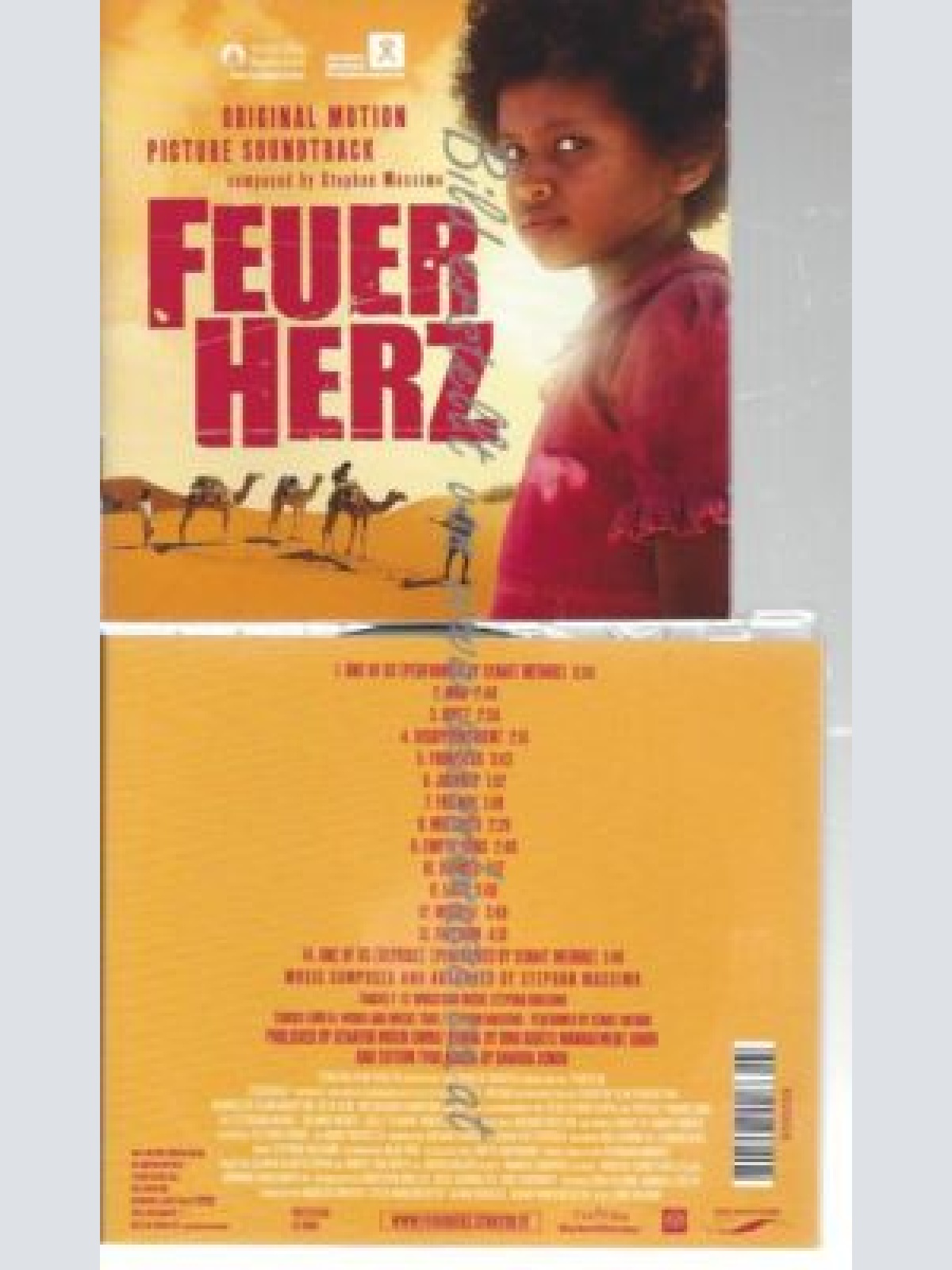 CD--MEHARI,SENAIT UND MASSINO,STEPHAN--    FEUERHERZ | SOUNDTRACK