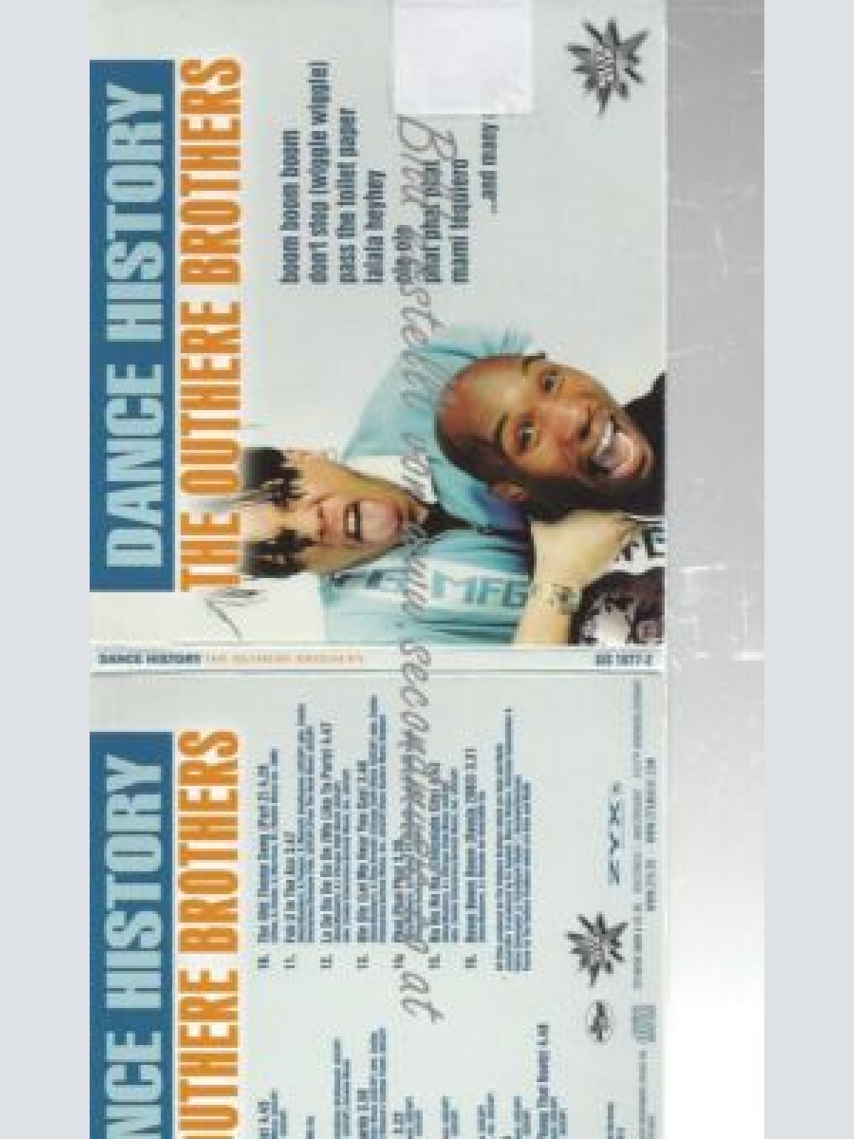 CD--THE OUTHERE BROTHERS--    DANCE HISTORY