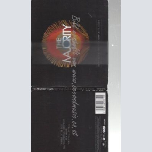 CD--Between Love and Simple Friends // The Majority Says