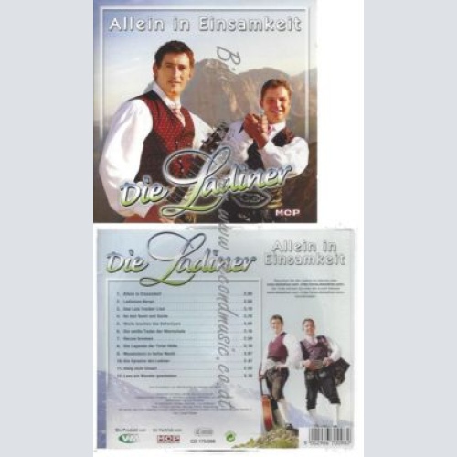 CD--DIE LADINER--    ALLEIN IN EINSAMKEIT