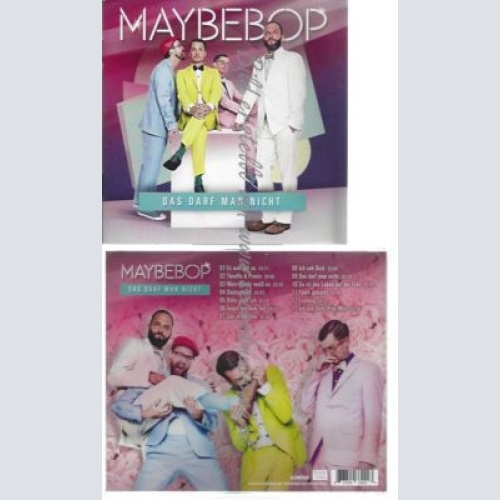 CD--MAYBEBOP--    DAS DARF MAN NICHT