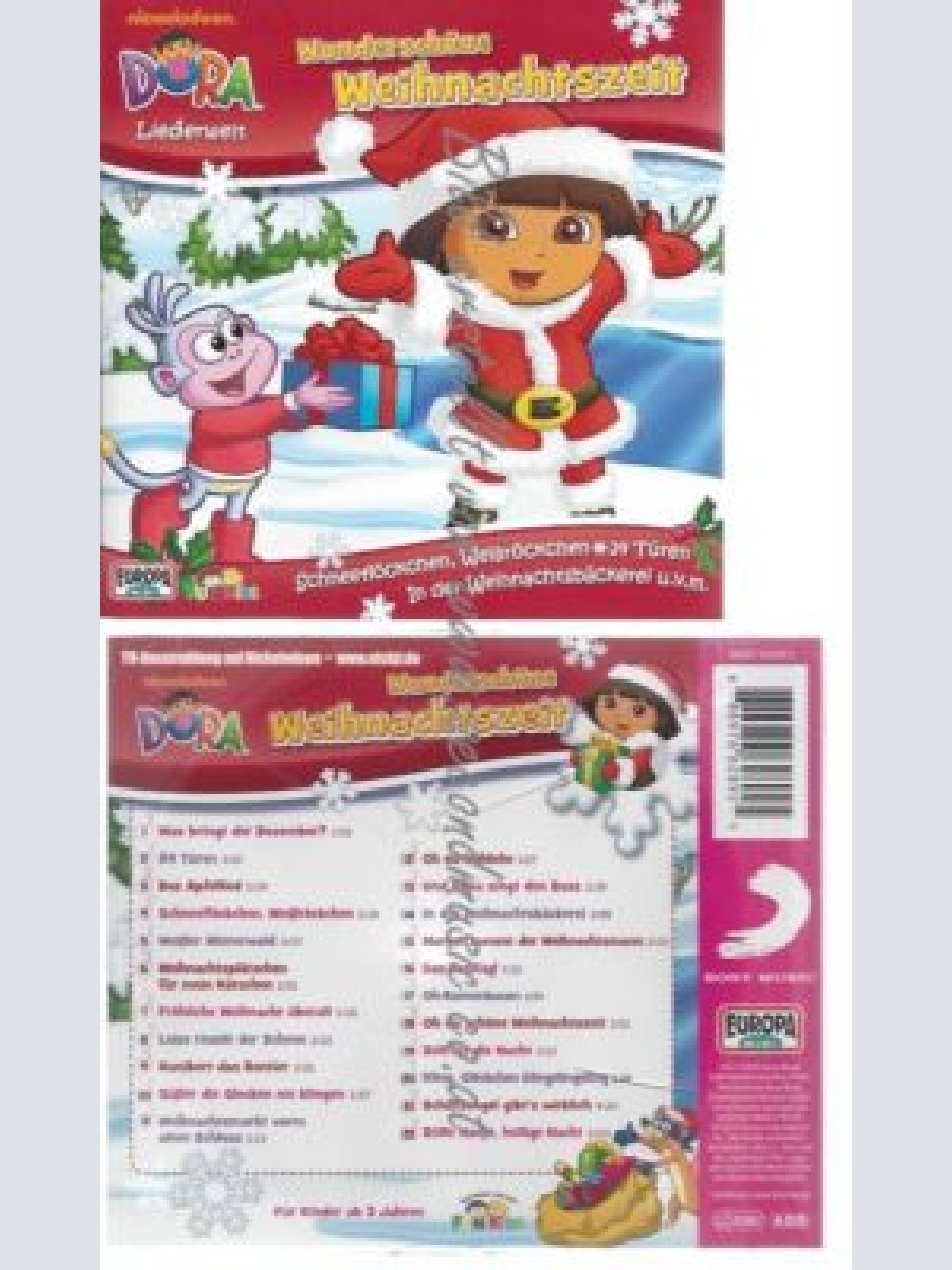 CD--Doras Liederwelt-Wunderschönee Weihnachtszeit--DORA