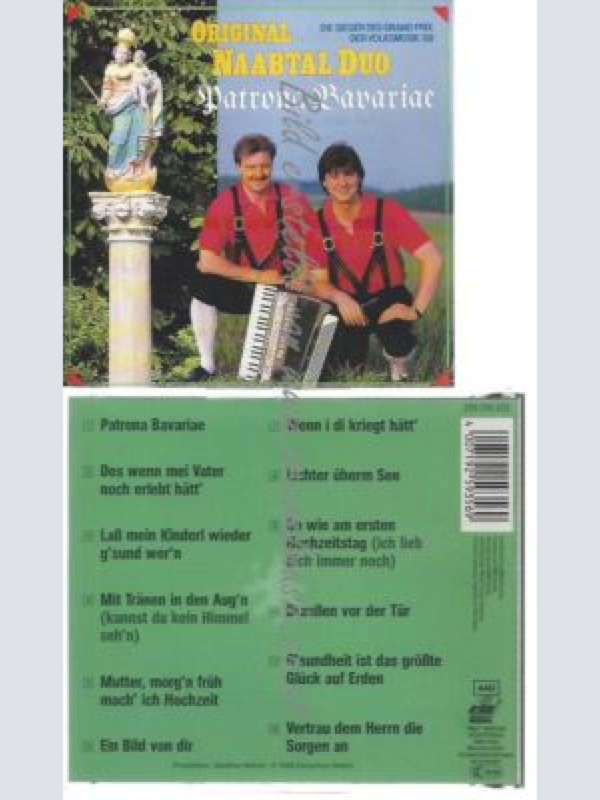 CD--ORIGINAL NAABTAL DUO--    PATRONA BAVARIAE