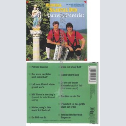 CD--ORIGINAL NAABTAL DUO--    PATRONA BAVARIAE