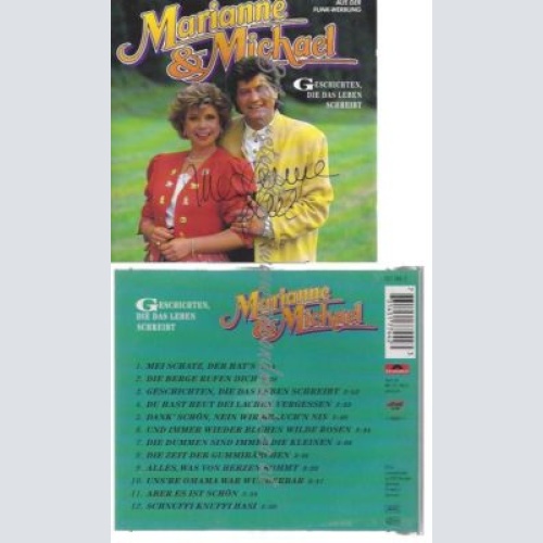 CD--MARIANNE & MICHAEL--    GESCHICHTEN, DIE DAS LEBEN SCHREIBT
